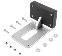 YUEHISY Heavy-Duty Transom Mount for Kayak - All Cast Aluminum Motor Bracket, Universal Flat Stern Clamp, Includes 12 Accessories