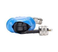 YUEHISY HF Common Mode Choke Balun, 1.8 to 30MHz Shortwave Choke Coil Magnetic Ring, 4.5cm Diameter, M Male to M Female Interface Design, Handles 200W Power