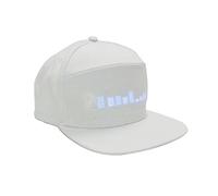 YUEHISY LED Hats, Programmable LED Display Screen Smart Hat, Bluetooth APP Control Baseball Caps, for Party, Christmas, Halloween, Sports Event (WHITE)