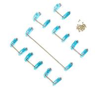 YUEHISY Mechanical Keyboard Stabilizer, 104/108 6.25U Establishment of the Keyboard for Mechanical for Fai -Da -Da Te (Transparent Blue)