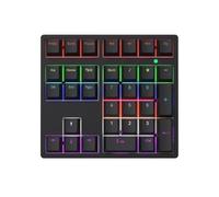 YUEHISY Mechanical Number Pad, RGB 34 Keys Integrated Shortcut Keys, USB Plug and Play, Red Switch, PBT Keycaps, for Laptop Desktop Computer