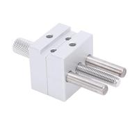 YUEHISY Metal Handy Mini Vise, Adjustable Clamp Design, Metal Tiger Pliers with 14 Spare Holes, for Jewelry Making Craft Electronics