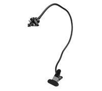 YUEHISY Metal Webcam Stand with Secure Clamp, Flexible Arm Gooseneck Mount Fit for C922 C930e C920 C615 C960, 360° Adjustable for Live Streaming & Video Conferencing (Clamp Stand)