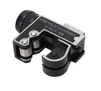 YUEHISY Mini Pipe Cutter 3 to 28mm Stainless Steel C Type Tubing Cutter | Cuts 3 to 28mm tubes, Stainless steel construction, Knurled feed screw knob, Rotating wheel adjusts position