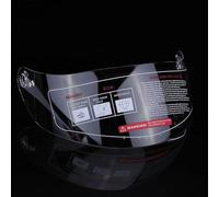 YUEHISY Motorcycle Helmet Visor Lens, PC Visor Windshield Replacement for AGV K5 K3SV, Anti Fog Shield with UV Protection, Scratch Resistant, Arrow Storage Case, Colored (Transparent)