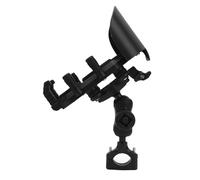 YUEHISY Motorcycle Phone Mount 8 Claw Shockproof Handlebar Bracket | 8 robust support arms secure grip, 360° rotating ball design, Anti theft knob with separate key