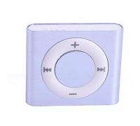 YUEHISY MP3 Player, HiFi Sound Built in HD Speaker, Portable Music Player Support Earphone with USB Cable, Aluminum Alloy Rechargeable (Violet)