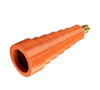 YUEHISY Nitrogen Purge Boot for HVAC Brazing Multi Size O Ring Seal | Multi size O ring seal, Fits 3 8in to 1 1 8in OD ACR tubing, 1 4in SAE flare connection for standard regulator hoses