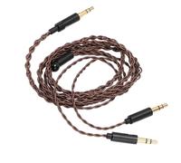 YUEHISY OFC Headphone Sound Cable, 3.5mm to Dual 3.5mm Replacement Cable 1.2m, for Headphones T1 II T5 MDR Z7 Sundara Arya