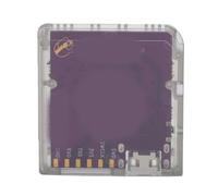 YUEHISY Open Source Game Card Reader Fit for DS DSi 3DS New 3DS XL with RP2040 MCU 6MB/s Fast Loading Dual Power Supply (Transparent Black)