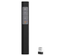 YUEHISY Page Turner Remote for Readers, Wireless Presenter Pointer, 2.4GHz Plug Play, 200m Beam Highlight, Built In 180mAh Power for Laptop