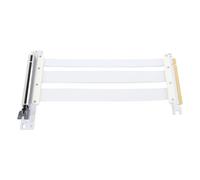YUEHISY PCIE 4.0 X16 Extender Cable, 128Gbps Graphics Card Extension Cable, Suitable for PC Cases, AI Applications, Servers, Extreme Gaming, and More (20cm)