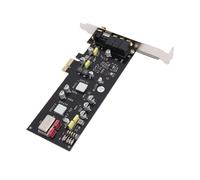 YUEHISY PCIE Sound Card for PC, Internal Audio Card with Fiber Optic & Coaxial Digital Output, 24bit/96kHz Sampling Rate
