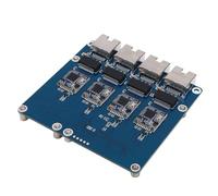 YUEHISY PCIe To 4 Ch 2.5G ETH Board, 10 100 1000 2500Mbps, Plug & Play, Quad Port, Multi Gigabit Network Card, PCI Express Ethernet Expansion Card