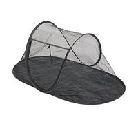 YUEHISY Pet Enclosure Tent, Portable Outdoor Cat Tent with Breathable Mesh, Foldable Dog Playpen for Travel Camping Backyard, 47.2x24.8x19.7in Mesh Fabric Wire, Sun Shelter Privacy Cabana