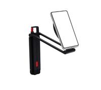 YUEHISY Phone Tripod Stand, Magnetic Ring for Travel | 3 in 1 Desktop Foldable Selfie Stick, Adjustable, Lightweight, 1/4 Inch Thread, Mantis Hook Design