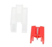 YUEHISY Phonograph Needle Turntable Stylus Replacement for Crosley | Ion, Numark, and More - 3-Speed Turntable, ABS Plastic, Red