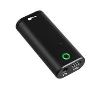 YUEHISY Pocket Guitar Audio Interface, Lightweight Clip On Audio Adapter with LED Input Level Indicator, Low Latency Direct Output, for Phone Tablet