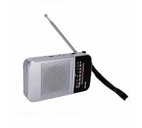 YUEHISY Portable AM/FM Radio with Speaker & Headphone Jack, Battery Operated & Rechargeable, Long Range Reception