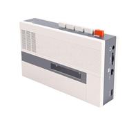 YUEHISY Portable Cassette Player Tape Recorder with Built-in Speaker, Microphone, Headphone Jack, Manual Record, Battery Operated