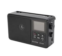 YUEHISY Portable DAB FM Radio, Bluetooth Speaker Radio, DAB + FM, Large Knob, Auto Store, 90 Presets, 8W Speaker, TF USB, for Seniors Home (UK Plug 220 V)