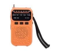 YUEHISY Portable Radio AM FM, Bluetooth 5.3 Pocket Radio, 3-in-1 Speaker MP3, 2000mAh 24H Playback, TF Card Flashlight, for Outdoor Emergency (With User Manual)