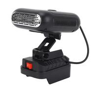 YUEHISY Portable Space Car Heater for BL1800 Series, Battery Powered with 90 Degree Flip, 2 Temperature Control & 2 USB Ports, for Small Spaces