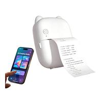 YUEHISY Portable Thermal Printer - Bluetooth & APP Controlled Mini Printer for Phone, Ideal for Students, Travel and Home Use