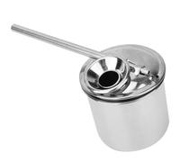 YUEHISY Pottery Atomizer Stainless Steel Glazes Sprayer for Ceramic Painting, Metal Painting Sprayers for Pottery Glazes, 5" (Stainless Steel 3)