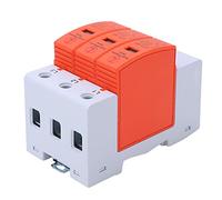 YUEHISY Protective Device, AC Protector SPD 3P 20 40kA with 420V Overvoltage Protection for Power Distribution Control, Circuit Breaker Protection, Home Improvement