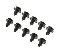 YUEHISY Push Type Retainers Clip 1006521 00 A, Bumper Clips for Y S X, 10-Pack Push Rivets for Car Hood Trim, Wheel Eyebrow Interior Panel Fastener, Heat Resistant ABS Auto