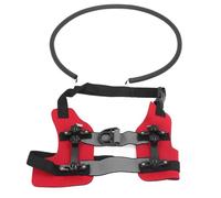 YUEHISY Ring Harness for Blind Dog, Anti Collision with Padded Frame, Adjustable Guiding Device, Aluminum Bumper Guard for Impaired Support, Obstacle Avoidance (M)