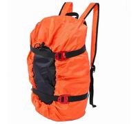 YUEHISY Rock Climbing Rope Kit Bag Folding Shoulder Strap for Outdoor Camping Hiking, Place Climbing Ropes and Other Accessories, This is One Whole Bag Without Small Pocket (Orange)