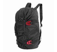 YUEHISY Rock Climbing Rope Kit Bag Folding Shoulder Strap for Outdoor Camping Hiking, Place Climbing Ropes and Other Accessories, This is One Whole Bag Without Small Pocket (Black)