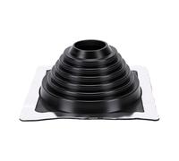 YUEHISY Roof Pipe Flashing Boot for 2 to 3 to 4 7 Inch Pipe | Fits 70mm to 178mm pipe outer diameter, Aluminum base and flexible silicone, Temperature range 165.2°F to 446°F