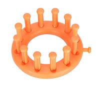 YUEHISY Round Knitting Loom, Kids Hat Weaving Machine with Craft Kit, Beginner Friendly with Blunt Pegs, Complete Wool Weaving Tool with Crochet Hook and Needle