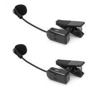 YUEHISY Saxophone Wireless Microphone, 2.4G on Instrument Mic with 360° Rotation and HiFi Sound, for Trumpet Sax Clarinet Live Recording Studio