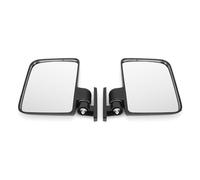 YUEHISY Side View Mirror for, Folding Convex Rearview Mirror, Universal Fit for EZ GO, Impact Resistant, Wide Angle Blindspot Reduction, Adjustable Pivot Safety Accessory
