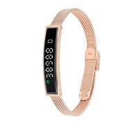 YUEHISY Smart Bracelet Fitness Tracker, Bluetooth 5.3 with All Day Activity Tracker, Multiple Sports Modes, IOS Android App, for Running Riding (Gold)