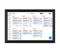 YUEHISY Smart Family Touchscreen Dashboard - 10.1 Inch Digital Calendar with Shared Chores, Meal Plans & Cloud Photos