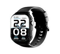 YUEHISY Smart Watch, 1.96" HD Touchscreen Fitness Tracker with Bluetooth Calling, 50 Sports Modes, Heart Rate Sleep Monitor, for Men Women (Black)