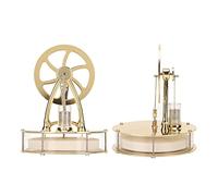 YUEHISY Stirling Engine Motor Model Gold Simple Operation Low Noise