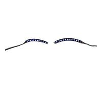 YUEHISY Stylish LED Luminous False Eyelashes Light High Brightness and Reliable for Bars Event Performances Kits (Blue)