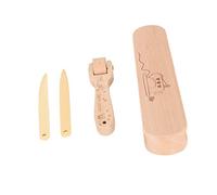 YUEHISY Tailors Clapper Seam Roller Point Turner Beech Wood Sewing Set | Press after steam ironing to absorb steam, Trap heat, Suitable for quilting sewing and small seam areas