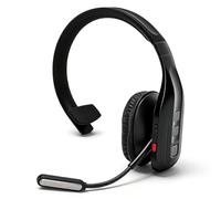 YUEHISY Trucker Bluetooth Headset, Wireless Headset with AI Noise Canceling Mic & Mute Key, Single Ear Headphones for Truck Driver, Work From Home