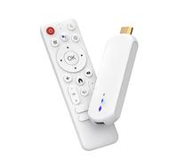 YUEHISY TV Box 4K, Ultra HD Streaming Device, Portable TV Stick with Voice Control, Dual Band WiFi, Access to Popular Apps, for Home