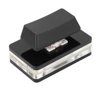 YUEHISY USB Single Keyboard Hot Swap Programmable RGB Mechanical Keypad with 1 Key Red Switch Type C Wired & Memory Function for Linux OS X Pi (Black)