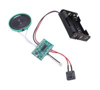 YUEHISY Voice Recorder Module, 4 Minutes Recordable Sound Recording Chip with Light Activated Loop Playback, for Greeting Cards and DIY Crafts