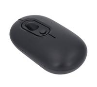 YUEHISY Wireless Mouse with USB Receiver, Light Up Silent Computer Mouse, 800 1200 1600 DPI 3 Adjustable DPI Levels, Portable Design, for Laptop PC (Black)