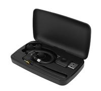 YUEHISY Wireless Single Ear Headphone with Bluetooth 5.4, Noise Cancelling ENC, 6H Talk, 180H Standby, 40mAh Li, 500mAh Case for CVC 8.0